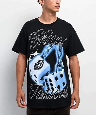 Chicos Toxicos Roll Em Black T-Shirt