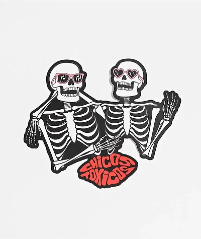 Chicos Toxicos Skeleton Sticker