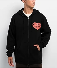 Chicos Toxicos Toxicas Have My Heart Black Zip Hoodie