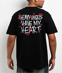 Chicos Toxicos x 40s & Shorties Angels Black T-Shirt