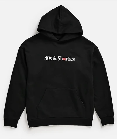 Chicos Toxicos x 40s & Shorties Black Hoodie
