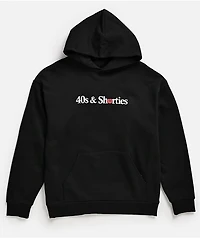 Chicos Toxicos x 40s & Shorties Black Hoodie