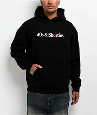 Chicos Toxicos x 40s & Shorties Black Hoodie