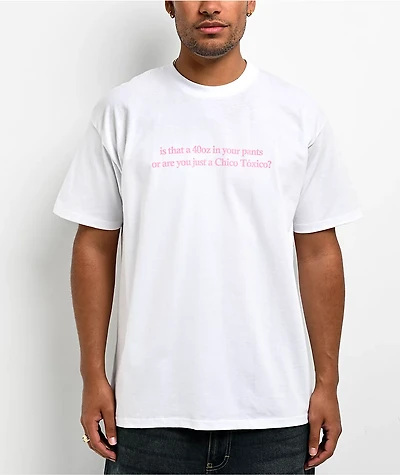 Chicos Toxicos x 40s & Shorties Good Times White T-Shirt