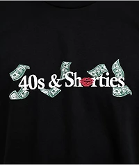 Chicos Toxicos x 40s & Shorties Need Money Black T-Shirt