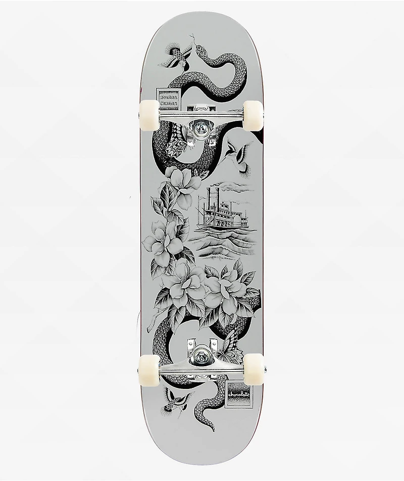 Chocolate 7.75" Trahan Bayou Skateboard Complete