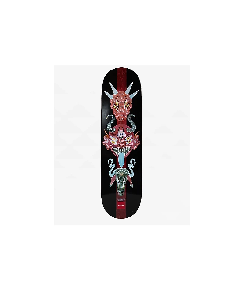 Chocolate Aikens Dog Perfume Mask 8.5 Skateboard Deck