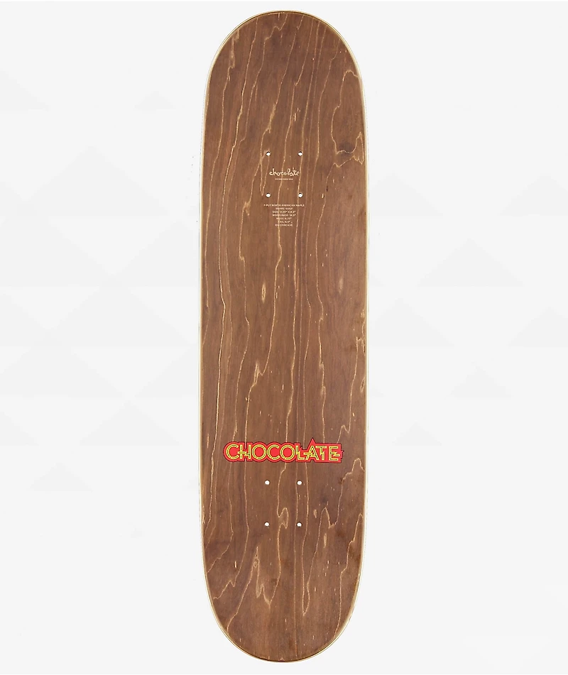 Chocolate Aikens Heritage Logo 8.5" Skateboard Deck