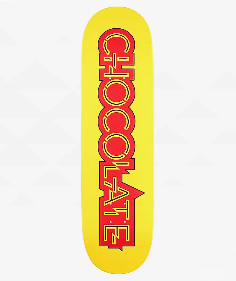 Chocolate Aikens Heritage Logo 8.5" Skateboard Deck
