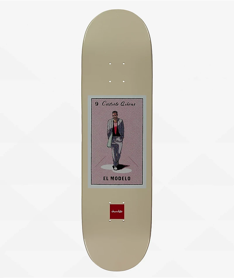 Chocolate Aikens Loteria 8.5" Skateboard Deck