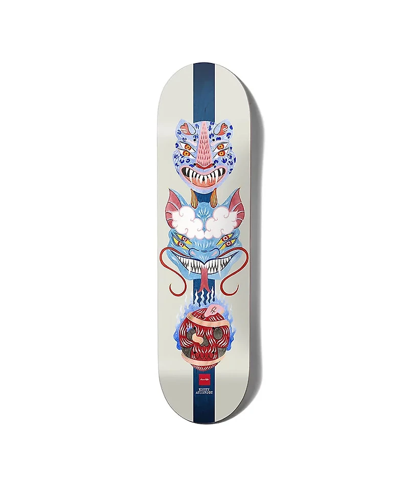 Chocolate Anderson Dog Perfume Mask 8.0" Skateboard Deck