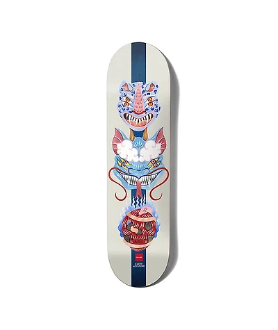 Chocolate Anderson Dog Perfume Mask 8.0" Skateboard Deck