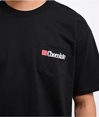 Chocolate Bandito Black Pocket T-Shirt