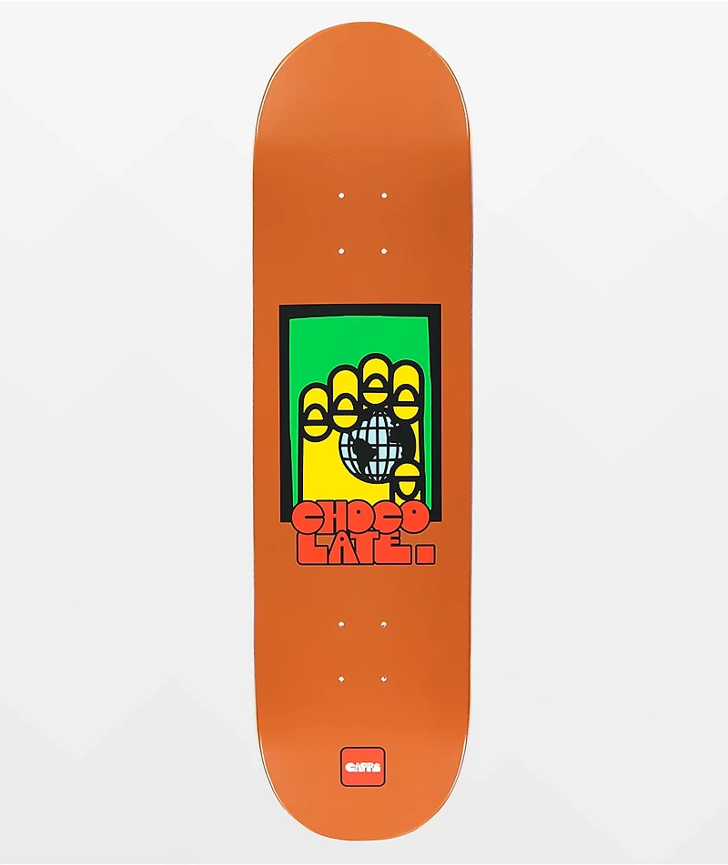 Chocolate Capps Worldwide 8.5" Skateboard Deck