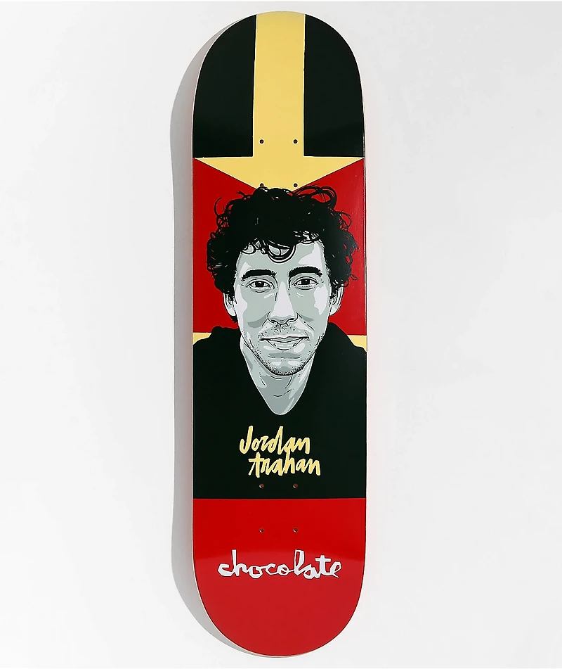 Chocolate Jordan Portrait 8.5" Skateboard Deck