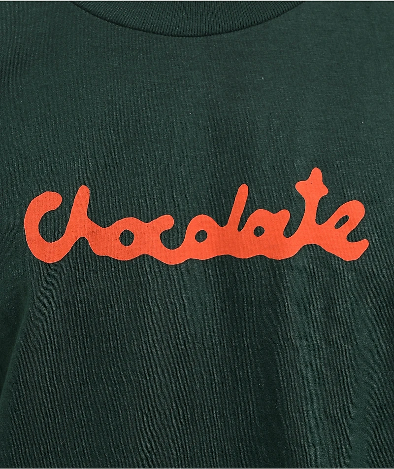 Chocolate McFetridge Drip Green T-Shirt