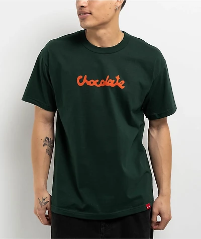Chocolate McFetridge Drip Green T-Shirt