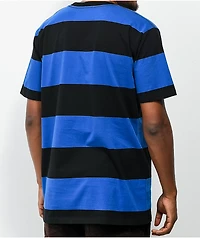 Chocolate Red Square Black & Blue T-Shirt