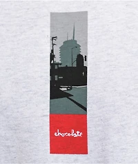 Chocolate Return To City Heather Grey T-Shirt