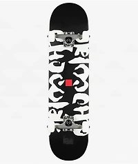 Chocolate Roberts Ink Blot Twin 8.0" Skateboard Complete