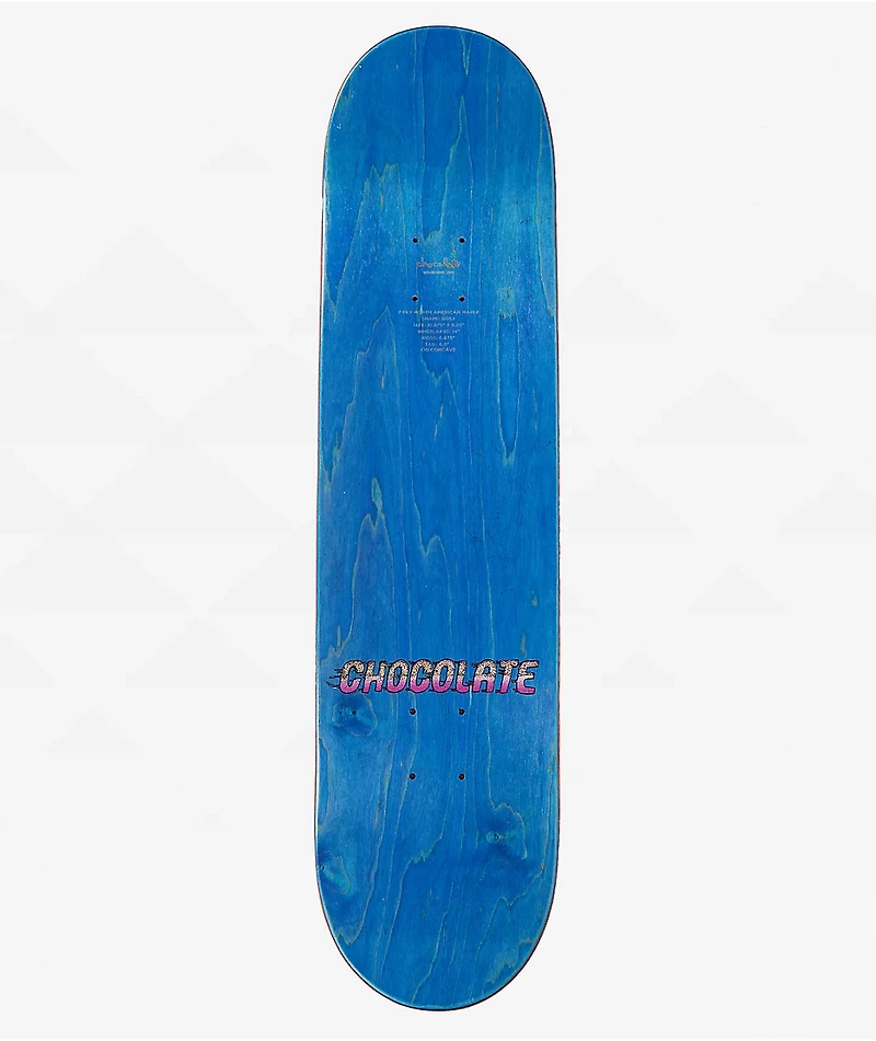 Chocolate Tershy Mad 8 Ball 8.25" Skateboard Deck