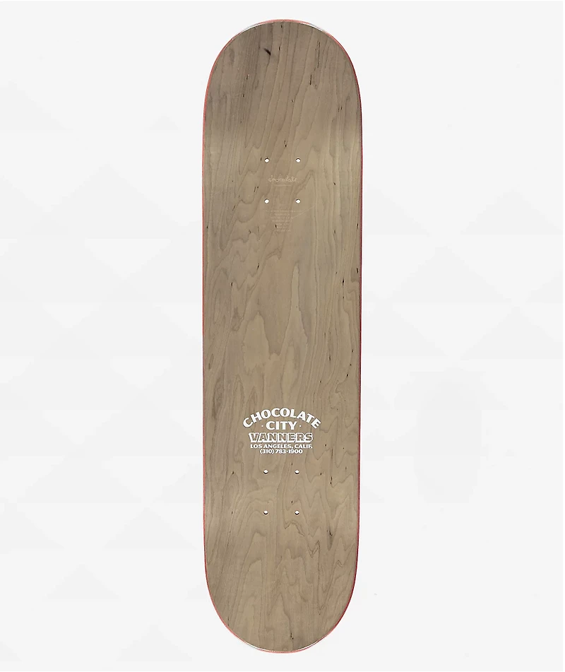Chocolate Tershy Vanner 8.25" Skateboard Deck