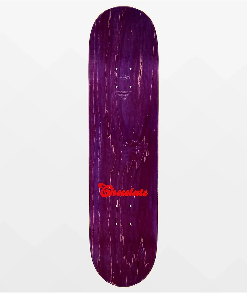 Chocolate Trahan Blue Craw 8.25" Skateboard Deck