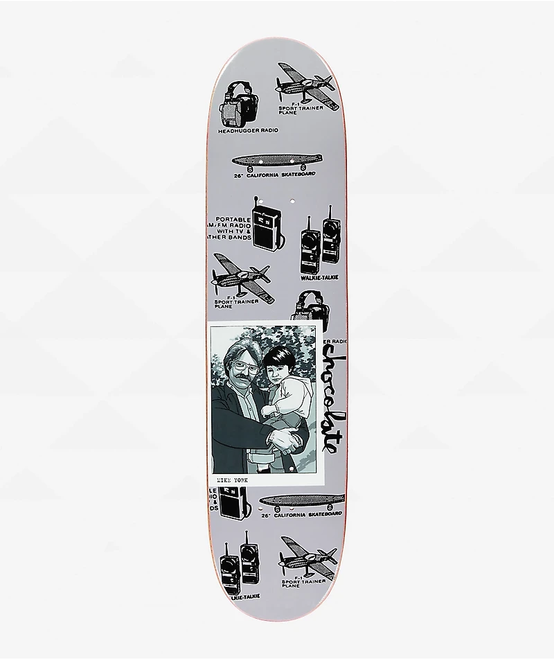 Chocolate York Kid Reissue 7.5" Skateboard Deck