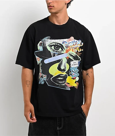 Chrisnxtdoor Stuck Dreamin Black T-Shirt
