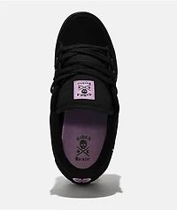 Circa Buckler Black & Lilac Skate Shoes