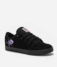 Circa Buckler Black & Lilac Skate Shoes