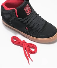 Circa Lopez 99 Mid Black & Gum Skate Shoes