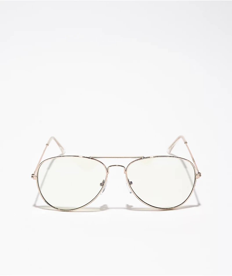 Classic Pilot Blue Light Glasses