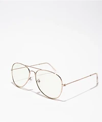 Classic Pilot Blue Light Glasses