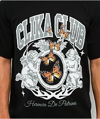 Clika by Herencia de Patrones Hope Black T-Shirt
