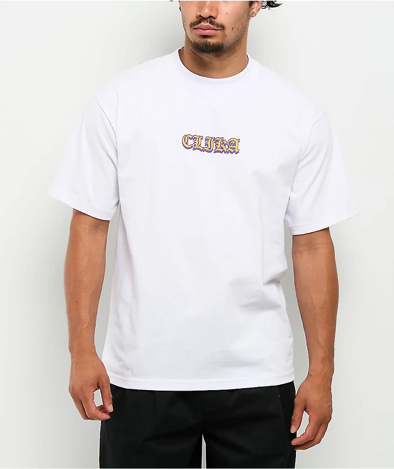 Clika by Herencia de Patrones Whole Lotta White T-Shirt