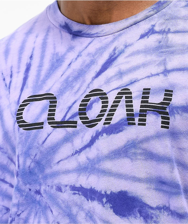 Cloak Mission Purple Tie Dye T-Shirt