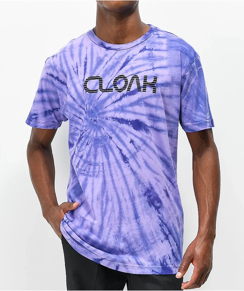 Cloak Mission Purple Tie Dye T-Shirt