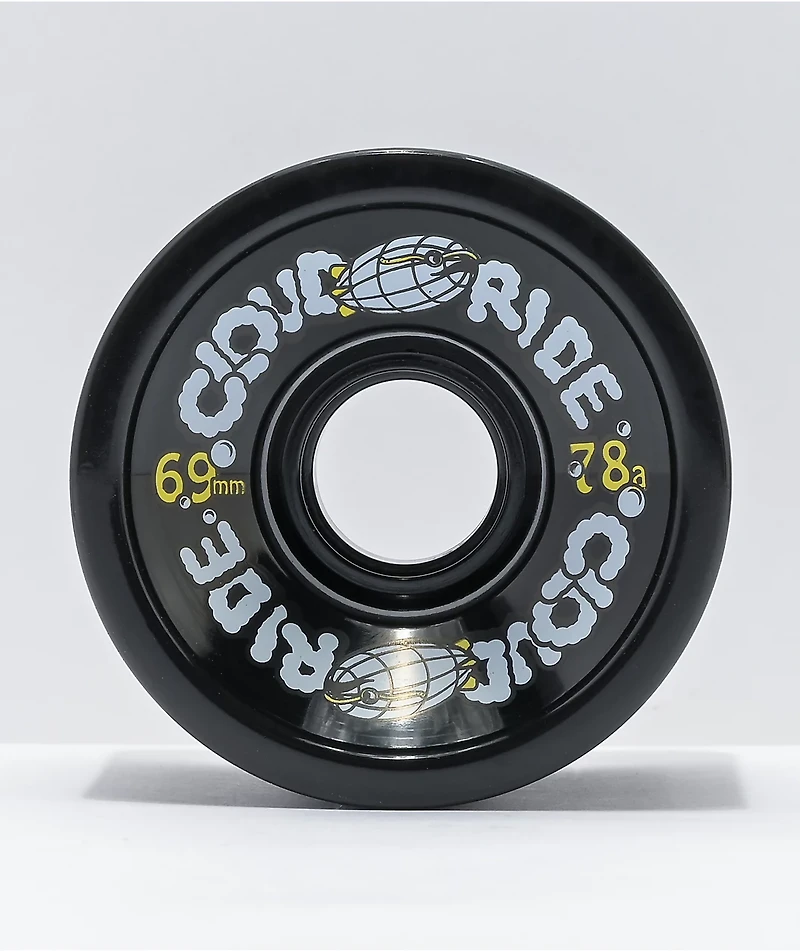 Cloud Ride 69mm 78a Black Cruiser Wheels