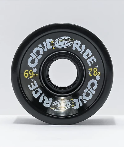 Cloud Ride 69mm 78a Black Cruiser Wheels