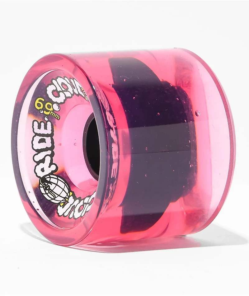 Cloud Ride 69mm 78a Clear Pink Cruiser Wheels