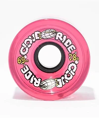 Cloud Ride 69mm 78a Clear Pink Cruiser Wheels