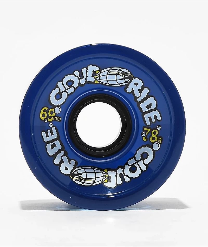 Cloud Ride Clear Midnight Blue 69mm 78a Cruiser Wheels