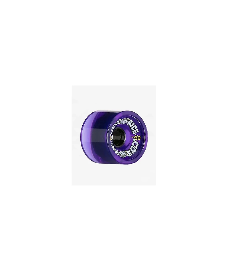 Cloud Ride Clear Purple 69mm 78a Cruiser Wheels
