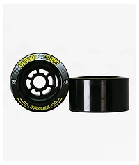 Cloud Ride Hurricane Black 90mm 78a Cruiser Skateboard Wheels