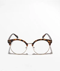 Club Modified Tortoise Blue Light Glasses