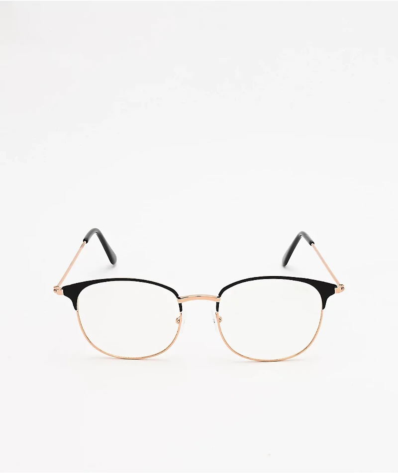 Club Round Clear Glasses