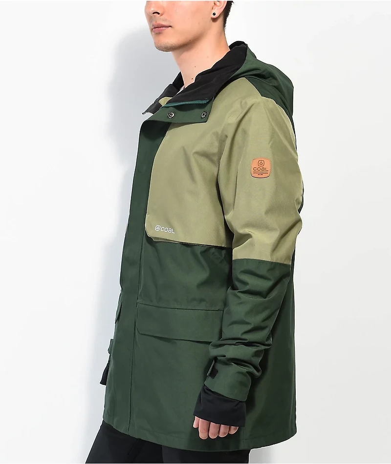 Coal Alta Green Snowboard Jacket 2023