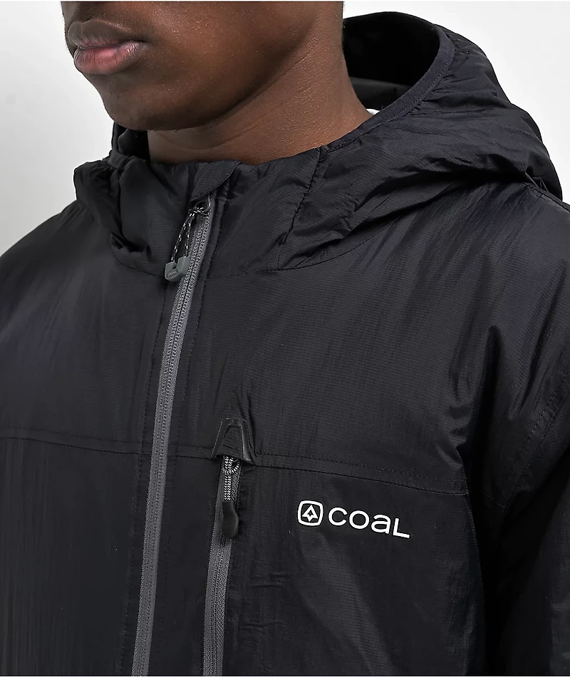 Coal Crescent Black Mid Layer Snowboard Jacket