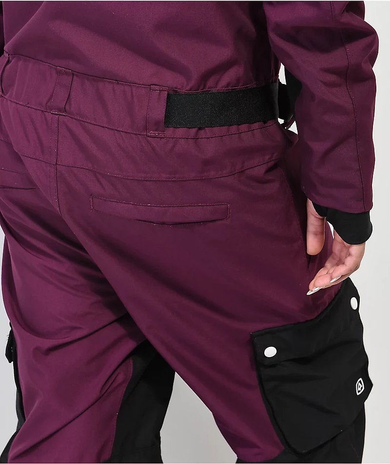 Coal Glacier Purple & Black 20K Snowsuit